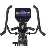 A detailed view of the 4-grip handlebars on the Elliptical Max Trainer M9 BowFlex, highlighting different hand positions