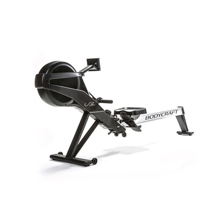 A person performing a full-body rowing workout on the Rower VR400 Pro BodyCraft A person performing a full-body rowing workout on the Rower VR400 Pro BodyCraft