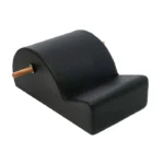 Activemine Spine Corrector Pilates featuring premium wood side handles and black vinyl upholstery