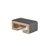 BASI Systems Sitting Box Pilates resting on a classical reformer carriage