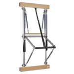 BASI Systems Wall Unit Pilates mounted securely with attached resistance springs