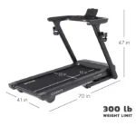 Centr RUNR Treadmill with integrated LED console and tablet holder
