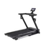 Centr Runr S Treadmill with 10 Screen displaying streaming video apps