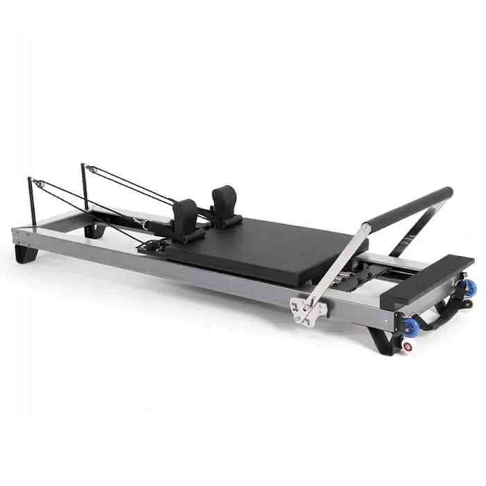 Elina Pilates Aluminium HL3 Reformer Machine with jump board and box Elina Pilates Aluminium HL3 Reformer Machine with jump board and box