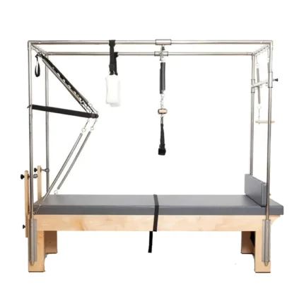 Elina Pilates Cadillac Trapeze Table in American rock maple wood