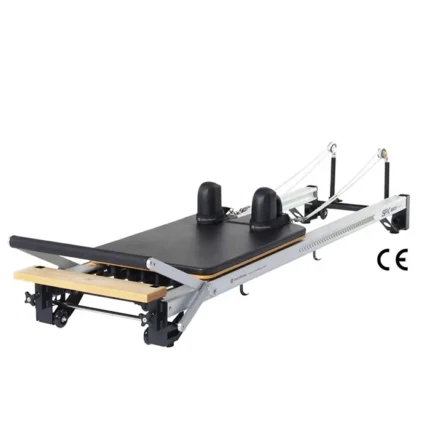 Extended SPX Max Reformer Extension Upgrade rails with professional aluminum finish