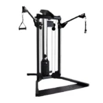 Front view of the Centr 1 Home Gym Functional Trainer installed in a modern compact room
