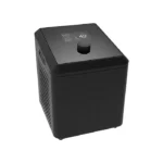 Front view of the Ice Barrel Water Chiller showing its ultrabright 7-inch color display and sleek housing