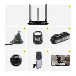 Full layout of the Hyrox Womens Pro Bundle featuring pro-weight competition gear