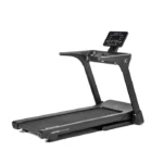 Inspire Series T5 Treadmill highlighting the 15-inch touch key LED console