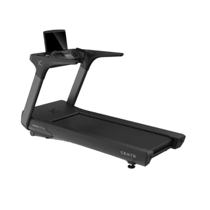 Inspire Series T7s Treadmill with 15.6 Screen showing active video streaming