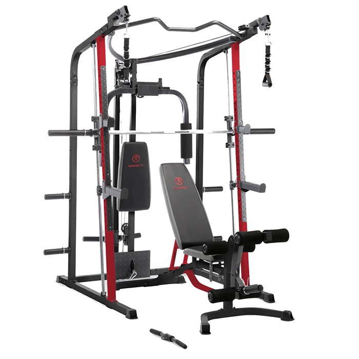 Marcy All-in-One Smith Machine Home Gym with independent weight bench Marcy All-in-One Smith Machine Home Gym with independent weight bench