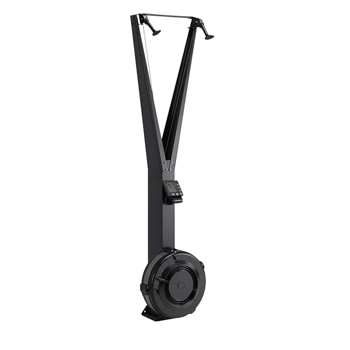 Marcy Cross Country Ski Trainer wall-mounted air resistance system with high-strength drive cords Marcy Cross Country Ski Trainer wall-mounted air resistance system with high-strength drive cords