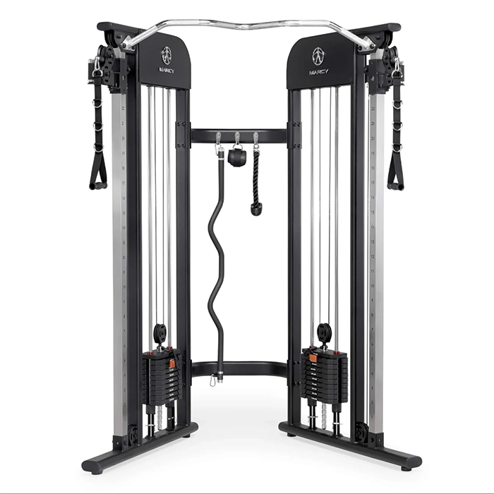 Marcy Functional Trainer MFT-942 with dual independent weight stacks and chrome pull-up bar Marcy Functional Trainer MFT-942 with dual independent weight stacks and chrome pull-up bar