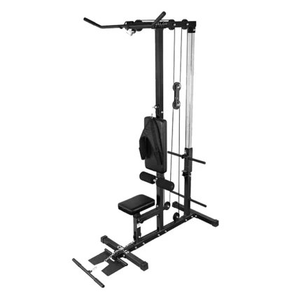 Multifunctional Lat Pulldown Machine with high-density padding and steel frame
