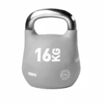 Official HYROX 16kg Octo Kettlebell weight showcasing the eight-sided shell