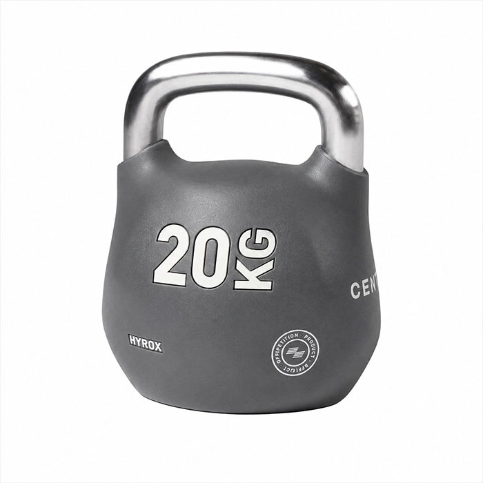 Official HYROX 20kg Octo Kettlebell weight showcasing the eight-sided shell Official HYROX 20kg Octo Kettlebell weight showcasing the eight-sided shell
