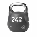 Official HYROX 24kg Octo Kettlebell weight showcasing the eight-sided shell