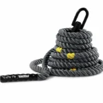 Official HYROX Competition Power Rope with heavy-duty steel attachment hook