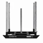 Official HYROX Competition Power Sled with central chrome weight horn