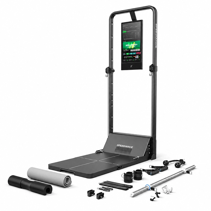 Speediance Gym Monster 2 2S Basic smart home gym unfolded with 21.5-inch HD touchscreen Speediance Gym Monster 2 2S Basic smart home gym unfolded with 21.5-inch HD touchscreen