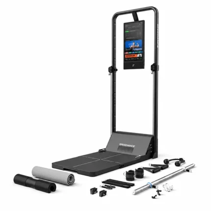 Speediance Gym Monster 2 Basic smart home gym unfolded with 21.5-inch HD touchscreen