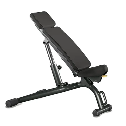Technogym Adjustable Bench in a flat position for dumbbell chest presses