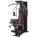 Technogym Unica Home Gym Bordeaux with premium Bordeaux upholstery and black frame