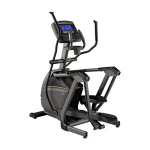 The Elliptical E30 Matrix 8.5 inch XR Compact Suspension Elliptical with its 8.5-inch XR LCD console, showcasing its sleek design
