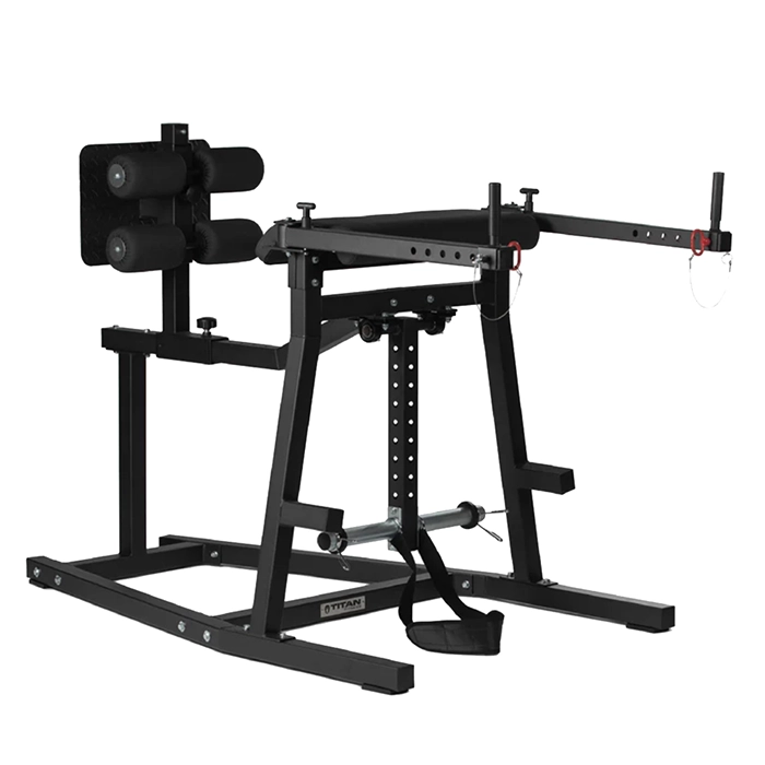 The Hamstring H-PND Combo And Glute machine, showcasing its robust steel frame and versatile design The Hamstring H-PND Combo And Glute machine, showcasing its robust steel frame and versatile design