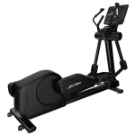 The Life Fitness Elliptical Club Series Plus SL, showcasing its sleek design and console
