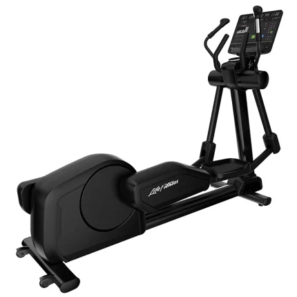 The Life Fitness Elliptical Club Series Plus SL, showcasing its sleek design and console