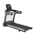 The Matrix T75 Treadmill 16 inch XIR with its large 16-inch XIR touchscreen console, ready for a workout