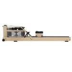 The Rower Maple S4 WaterRower machine, showcasing its solid Maple wood construction and sleek design