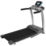 The Treadmill F3 Folding Go Console, showcasing its sleek design in its unfolded state