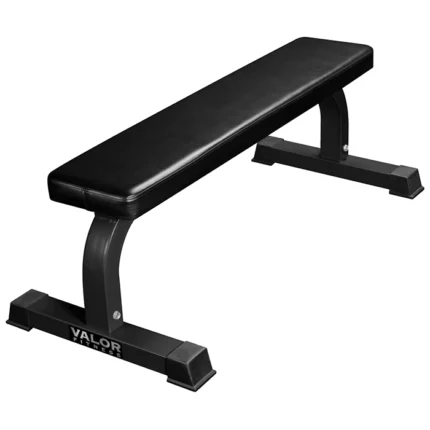 Valor Flat Benches Core Series Black with T-shaped stable feet